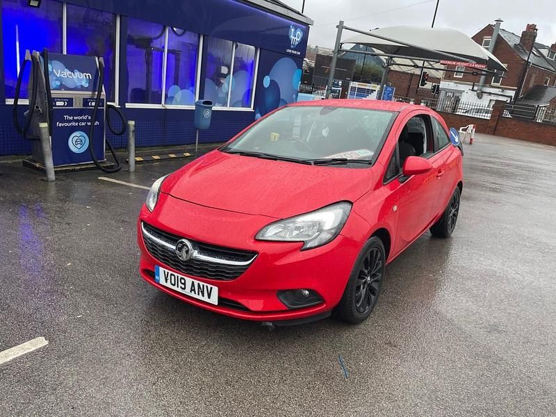 Used Vauxhall Corsa 90 HP (66 kW) 2019 Red Hatchback
