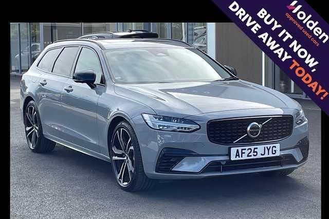 Grey Used 2025 Volvo V90 Ultra Estate | £46,490 (A bit pricey) - Image 1/4