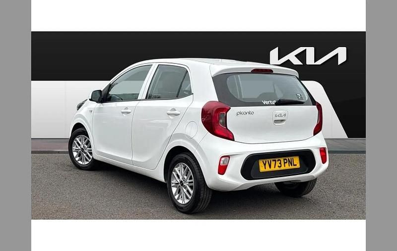 Used Kia Picanto 65 HP (47 kW) 2024 White Hatchback