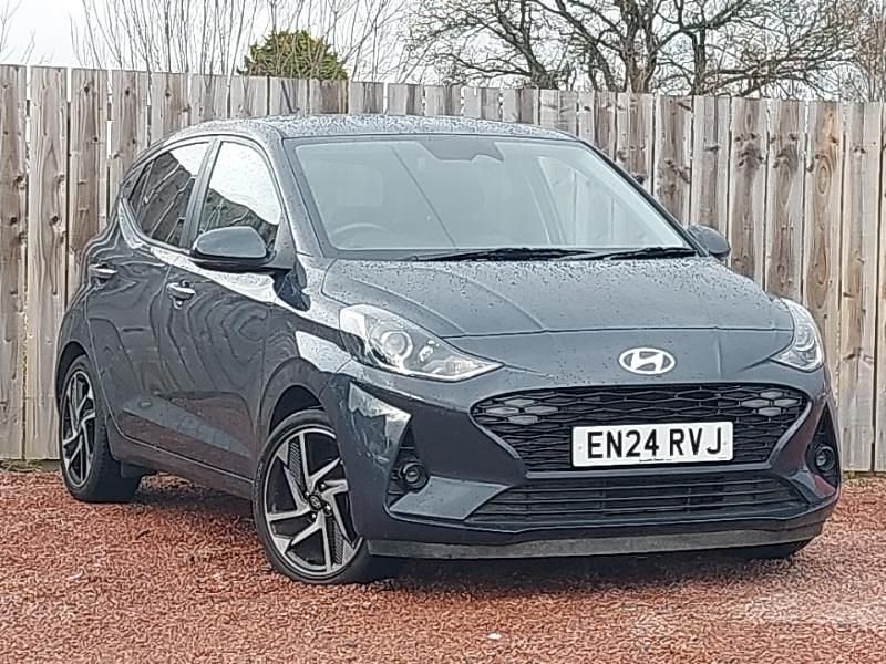 Grey Used 2024 Hyundai i10 Premium Hatchback | £16,298 (A bit pricey) - Image 1/4