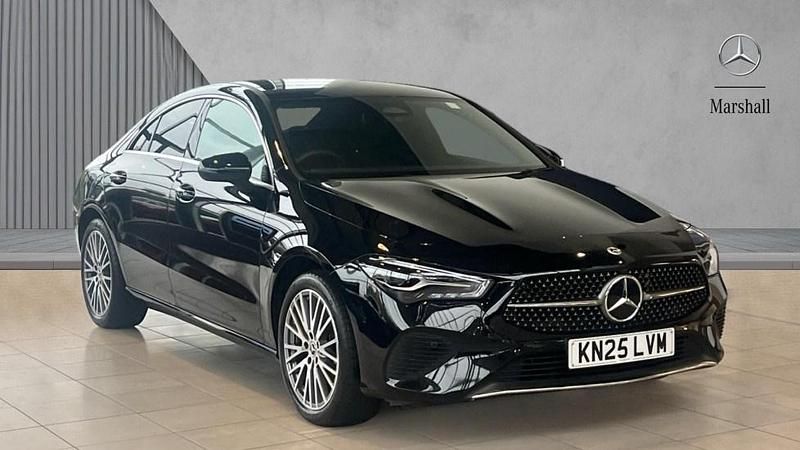 Black Used 2025 Mercedes CLA180 Executive Sedan | £27,480 (Fair price) - Image 1/4
