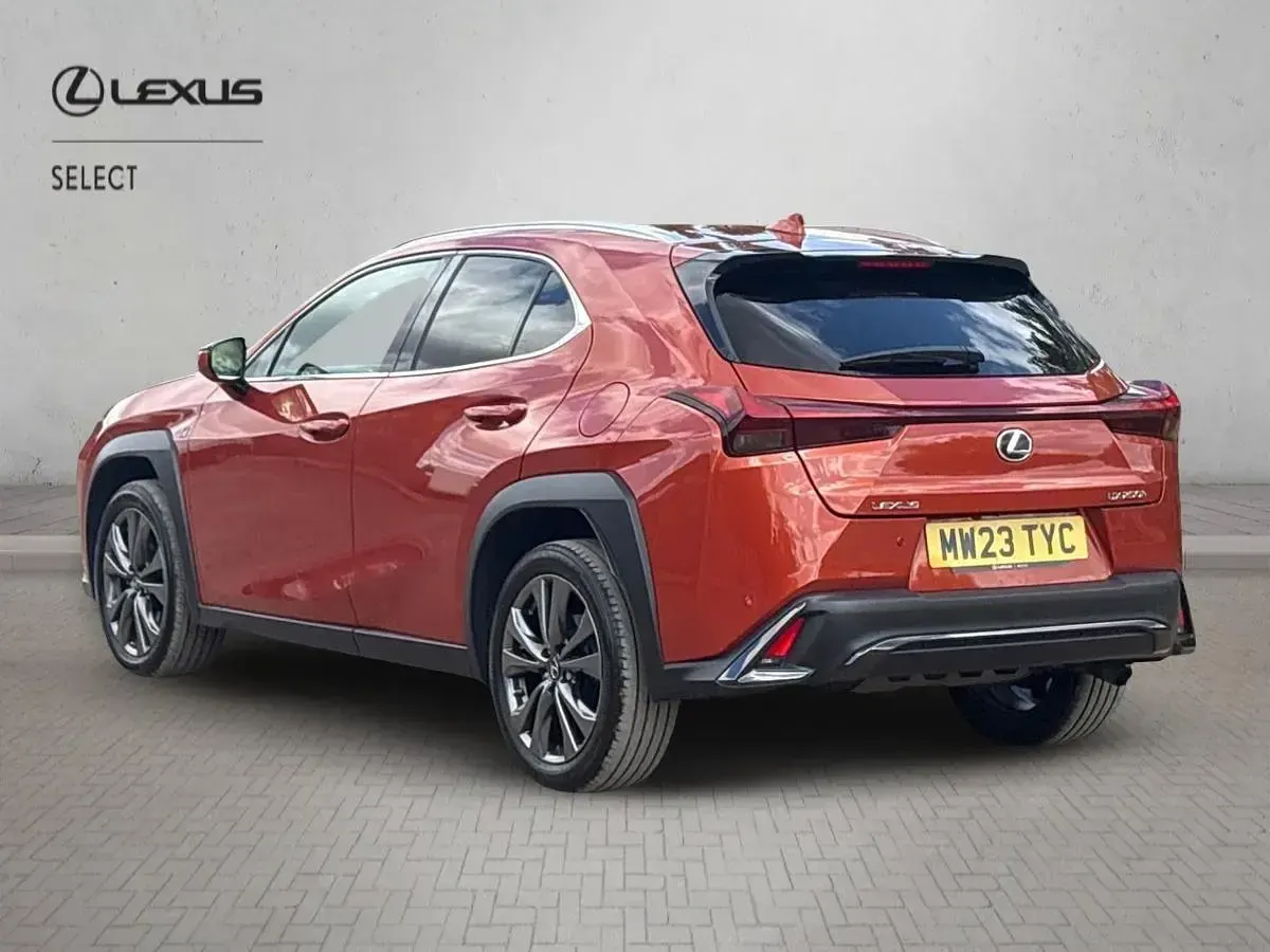 Used Lexus UX 250h Sport Design Packet 2023 Orange SUV