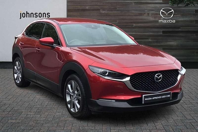 Red Used 2021 Mazda CX-30 Inclusive SUV | £16,790 (Fair price) - Image 1/4