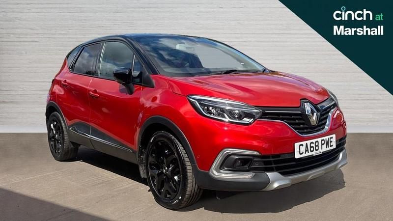 Red Used 2018 Renault Captur GT-Line SUV | £8,496 (Fair price) - Image 1/4