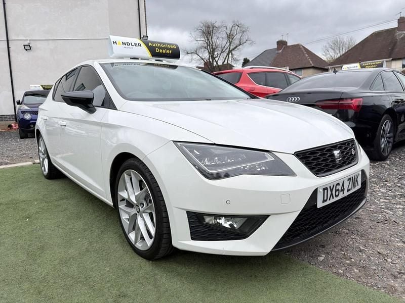 Used Seat Leon FR 180 HP (132 kW) 2014 White Hatchback