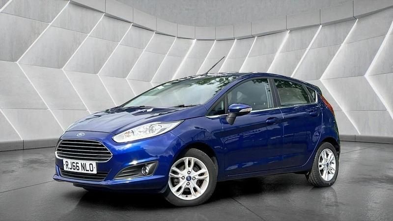 Blue Used 2017 Ford Fiesta Zetec Hatchback | £10,450 (Good price) - Image 1/4