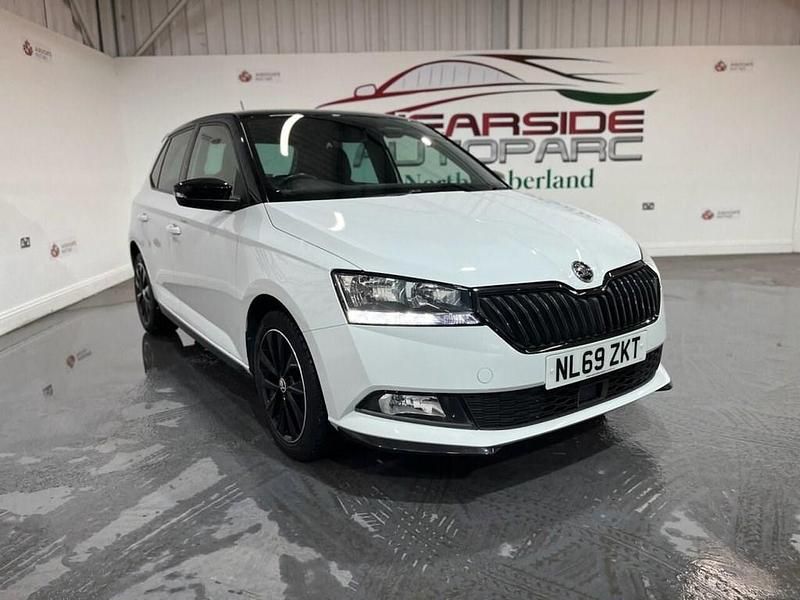 Used Skoda Fabia Monte Carlo 95 HP (69 kW) 2019 White Hatchback
