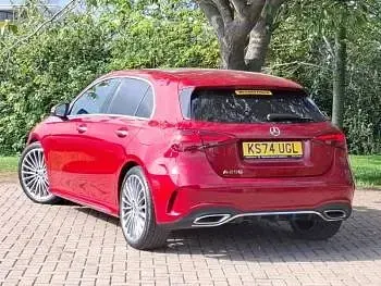Used Mercedes A200 AMG Line Premium Plus 163 HP (119 kW) 2024 Red Hatchback