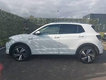 Used VW T-Cross R-line 95 HP (69 kW) 2020 White SUV