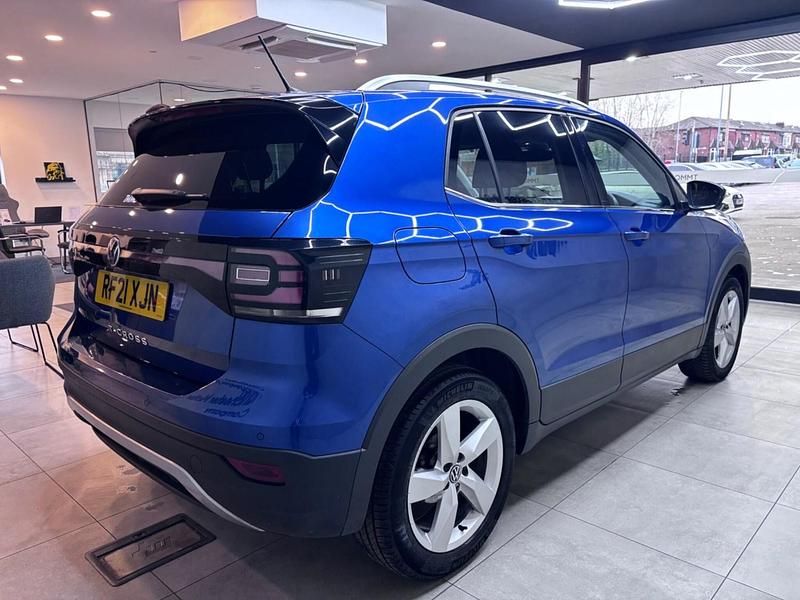Used VW T-Cross SEL 2021 Blue SUV