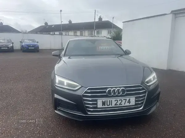 Used Audi A5 S-Line 190 HP (139 kW) 2017 Grey Coupe