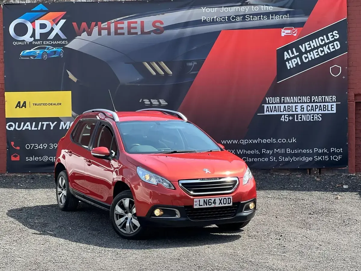 Used Peugeot 2008 Active 120 HP (88 kW) 2014 Red SUV