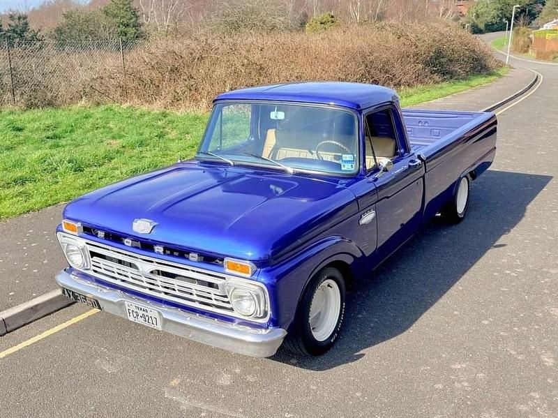 Used Ford F100 1966 Blue Pickup