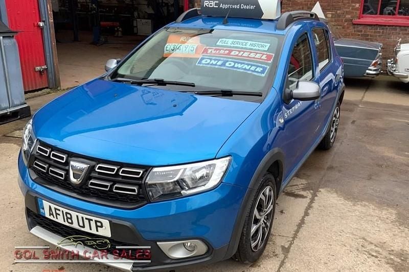 Used Dacia Sandero Ambiance 90 HP (66 kW) 2018 Blue Hatchback