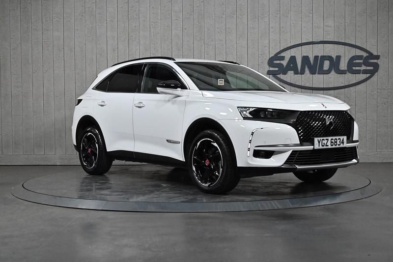 White Used 2022 DS Automobiles DS7 Crossback Performance Line Plus SUV | £16,999 (Fair price) - Image 1/4