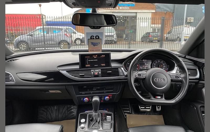 Used Audi A6 Black Edition 187 HP (137 kW) 2017 White Estate