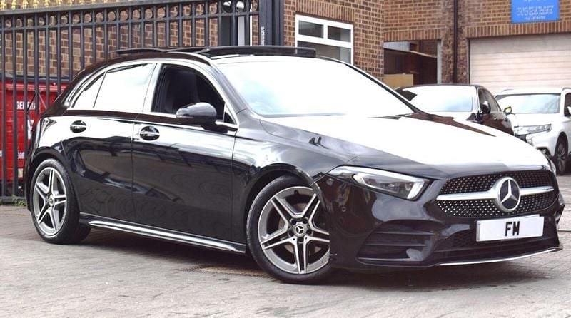 Black Used 2020 Mercedes A180 AMG Line Premium Plus Hatchback | £13,450 (A bit pricey) - Image 1/3
