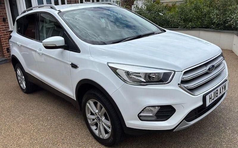 White Used 2018 Ford Kuga Zetec SUV | £9,988 (Fair price) - Image 1/4