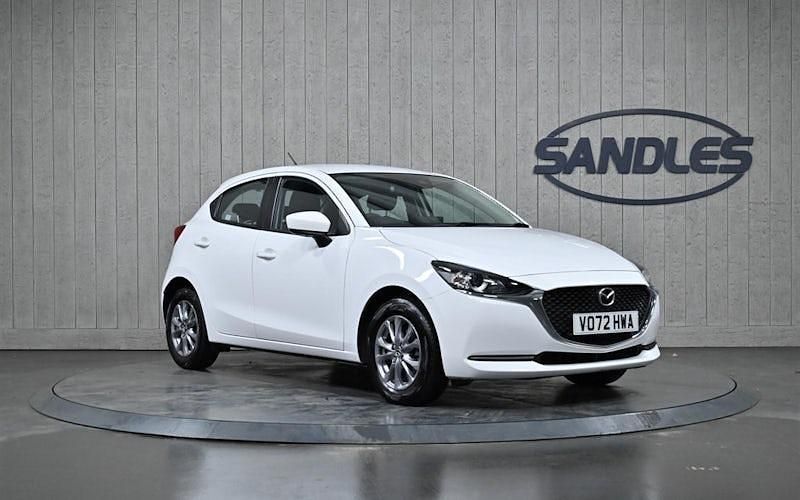 Used Mazda 2 90 HP (66 kW) 2022 White Hatchback