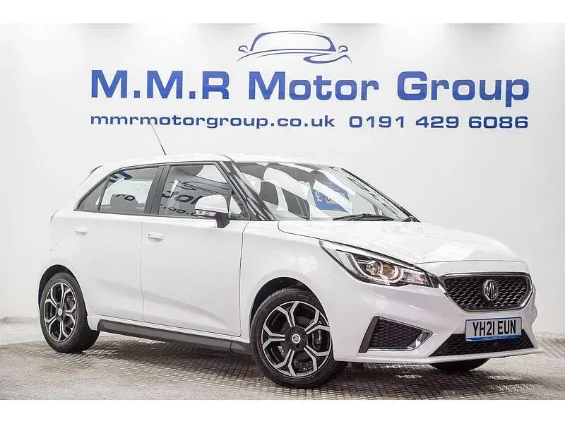 Used MG MG3 Exclusive 106 HP (77 kW) 2021 White Hatchback