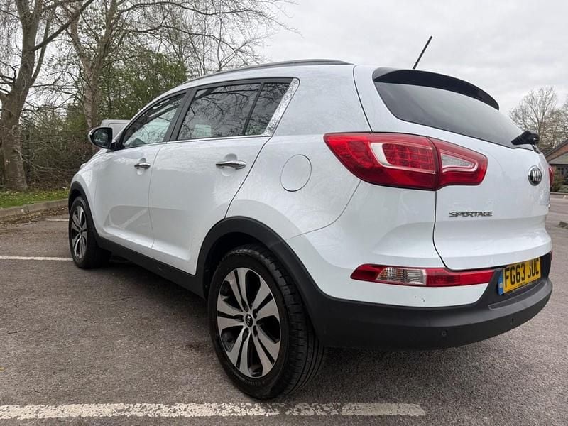 Used Kia Sportage 115 HP (84 kW) 2013 White SUV