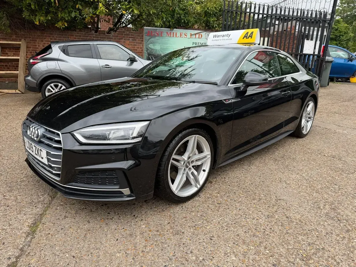 Used Audi A5 S-Line 2019 Black Coupe