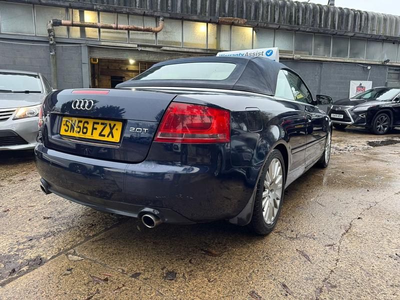 Used Audi A4 Cabriolet Sport 2007 Blue Cabriolet