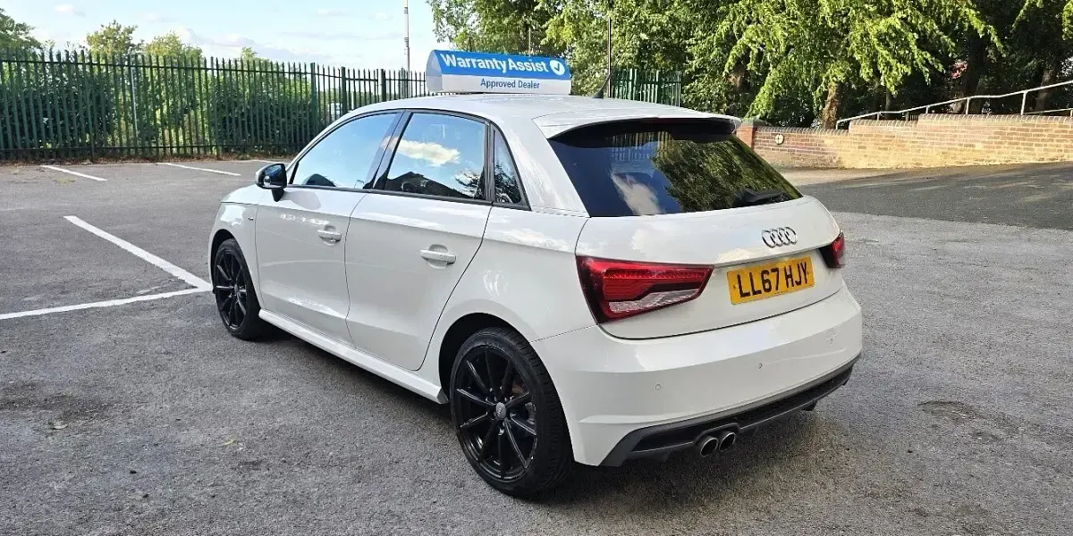 Used Audi A1 S-Line 123 HP (90 kW) 2017 White Hatchback