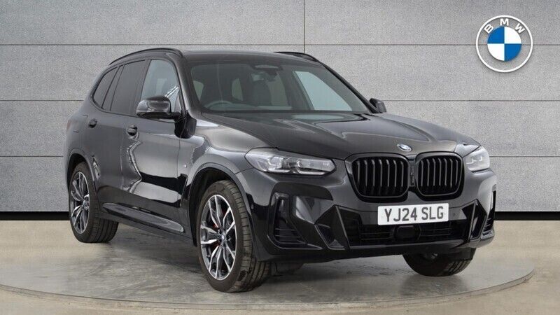 Black sapphire metallic paint Used 2024 BMW X3 M Sport SUV | £49,990 (Expensive) - Image 1/4