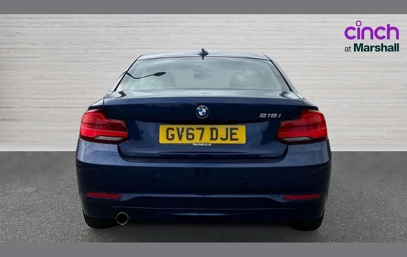 Used BMW 218 Performance 134 HP (98 kW) 2017 Blue Coupe