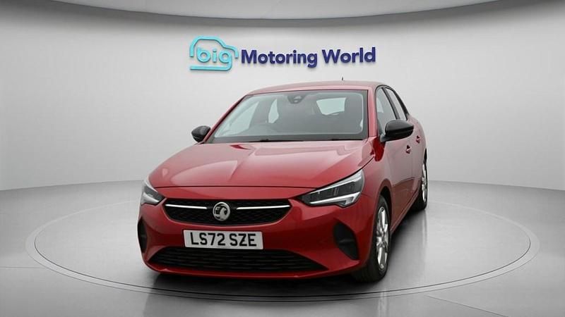 Used Vauxhall Corsa Design Edition 75 HP (55 kW) 2022 Red Hatchback