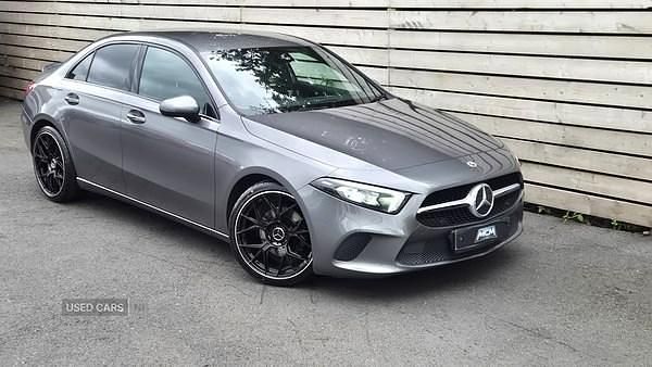 Grey Used 2022 Mercedes A180 Sedan | £14,950 (Good price) - Image 1/4