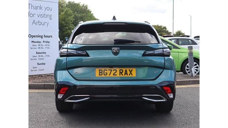 Blue Used 2022 Peugeot 308 Premium Estate | £17,999 (Fair price) - Image 1/2