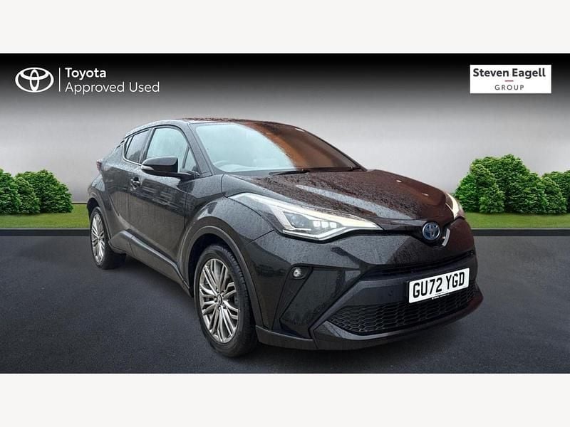 Black Used 2022 Toyota C-HR SUV | £21,904 (A bit pricey) - Image 1/3
