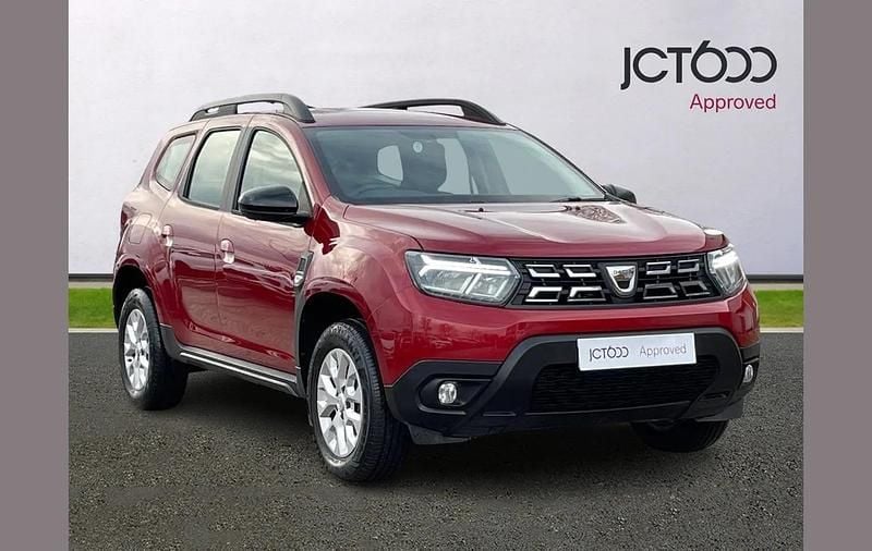 Red Used 2022 Dacia Duster Comfort SUV | £14,537 (Fair price) - Image 1/4