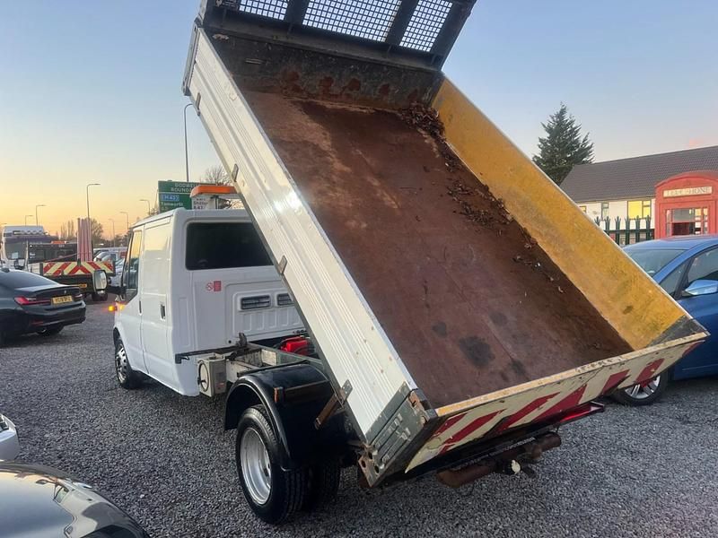 Used Ford Transit 125 HP (91 kW) 2012 White Cabriolet
