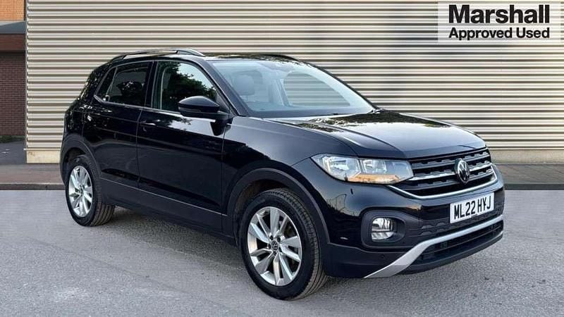 Black Used 2022 VW T-Cross SE SUV | £16,125 (Fair price) - Image 1/4