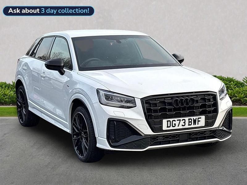 Used Audi Q2 Black Edition 110 HP (80 kW) 2023 White SUV