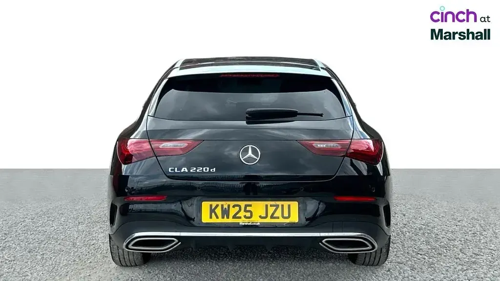 Used Mercedes CLA220 Executive 190 HP (139 kW) 2025 Cosmos black metallic Estate