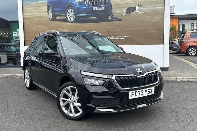 Black magic pearl effect Used 2024 Skoda Kamiq SE L SUV | £19,995 (Fair price) - Image 1/4
