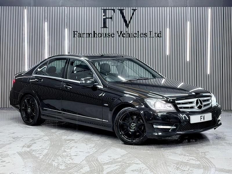 Used Mercedes C200 2011 Black Sedan