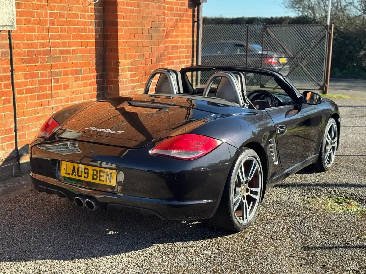 Used Porsche Boxster 2011 Black Cabriolet