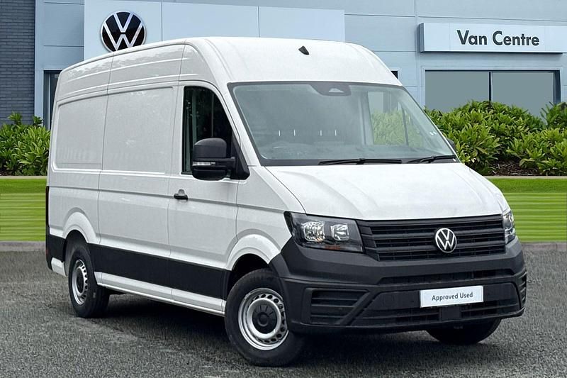 White New 2025 VW Crafter Van | £29,990 (Good price) - Image 1/4