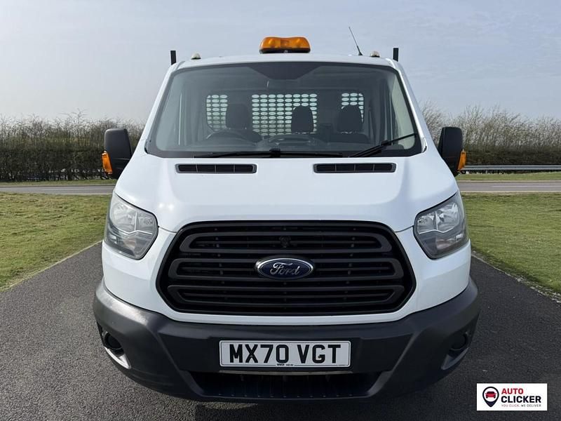 Used Ford Transit 130 HP (95 kW) 2020 White Cabriolet