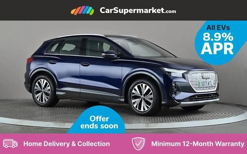 Used 2023 Audi Q4 e-tron Sport SUV | £20,897 (Good price) - Image 1/3