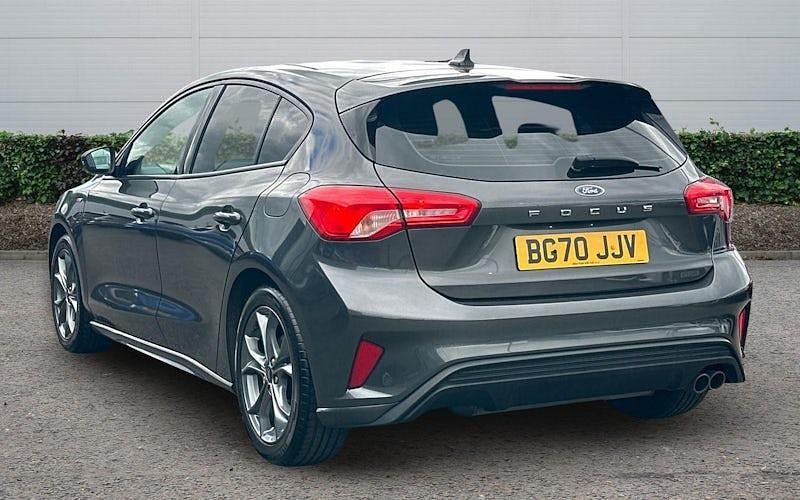 Used Ford Focus ST-Line 125 HP (91 kW) 2020 Grey Hatchback