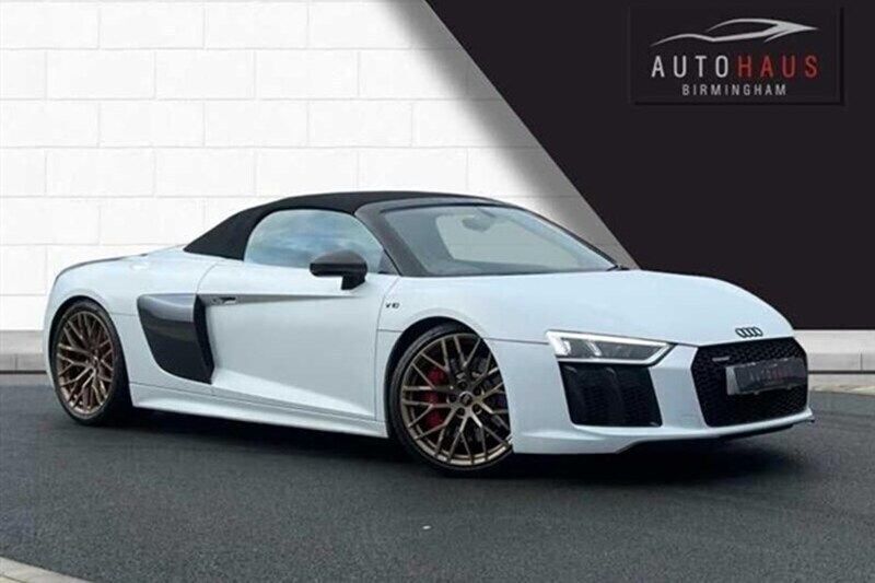 Grey Used 2016 Audi R8 Spyder Business Cabriolet | £76,999 (Expensive) - Image 1/1