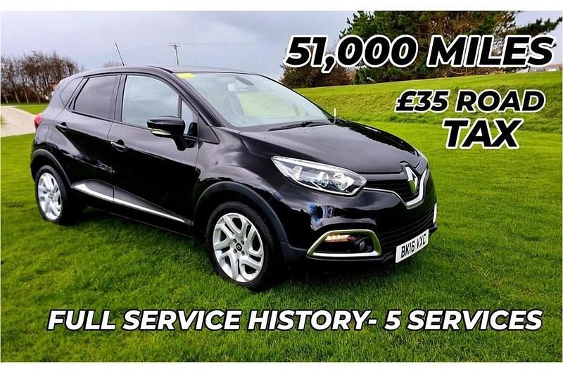 Black Used 2016 Renault Captur Dynamique SUV | £7,695 (Fair price) - Image 1/1