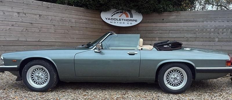 Used Jaguar XJS 284 HP (208 kW) 1990 Green Cabriolet