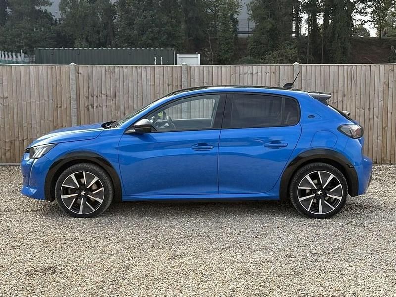 Used Peugeot e-208 GTi 100 kW (136 HP) 2020 Blue Hatchback